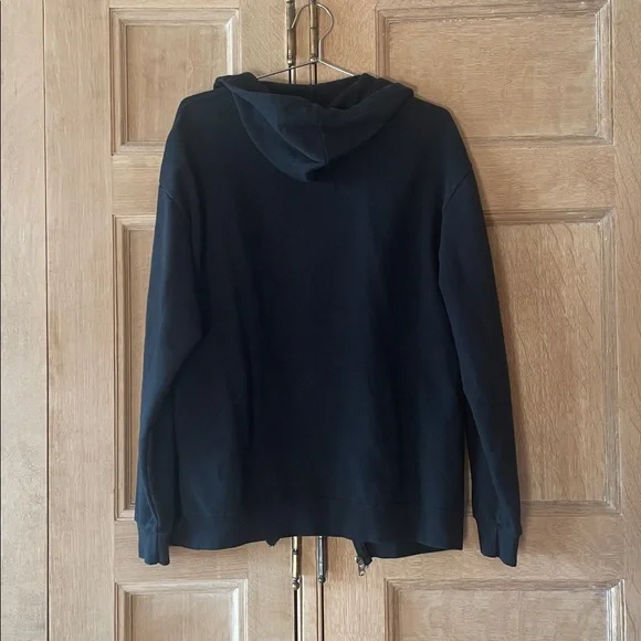 Black Athletic Works Hoodie, Size L - Picture 4 of 5
